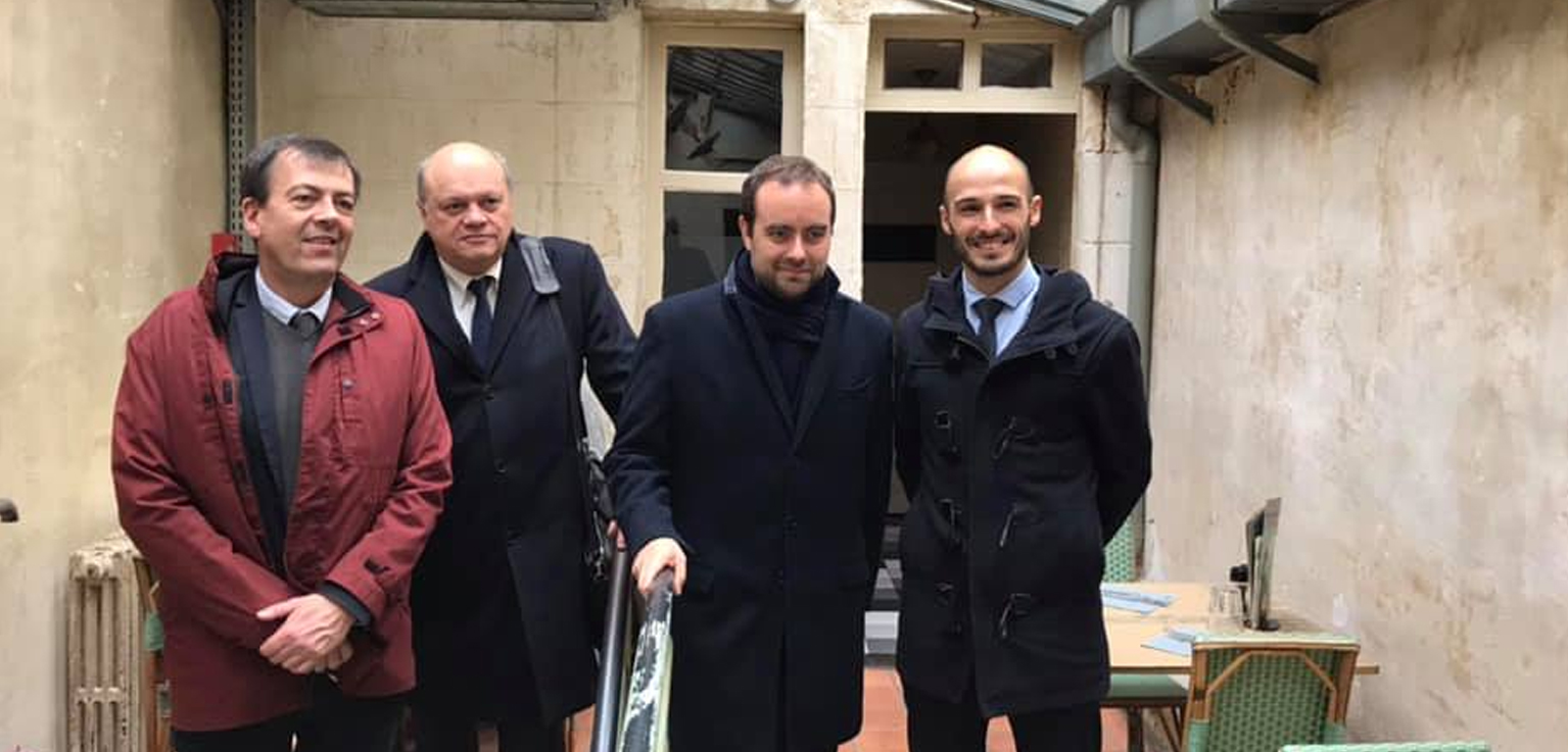 Rencontre avec les ministres Sébastien Lecornu et Jacqueline Gourault à ...